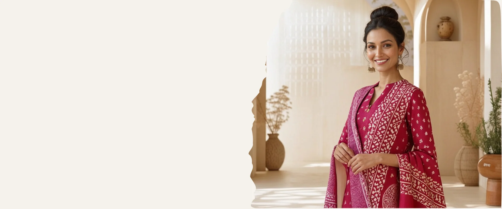 Batik Print Suits for Women