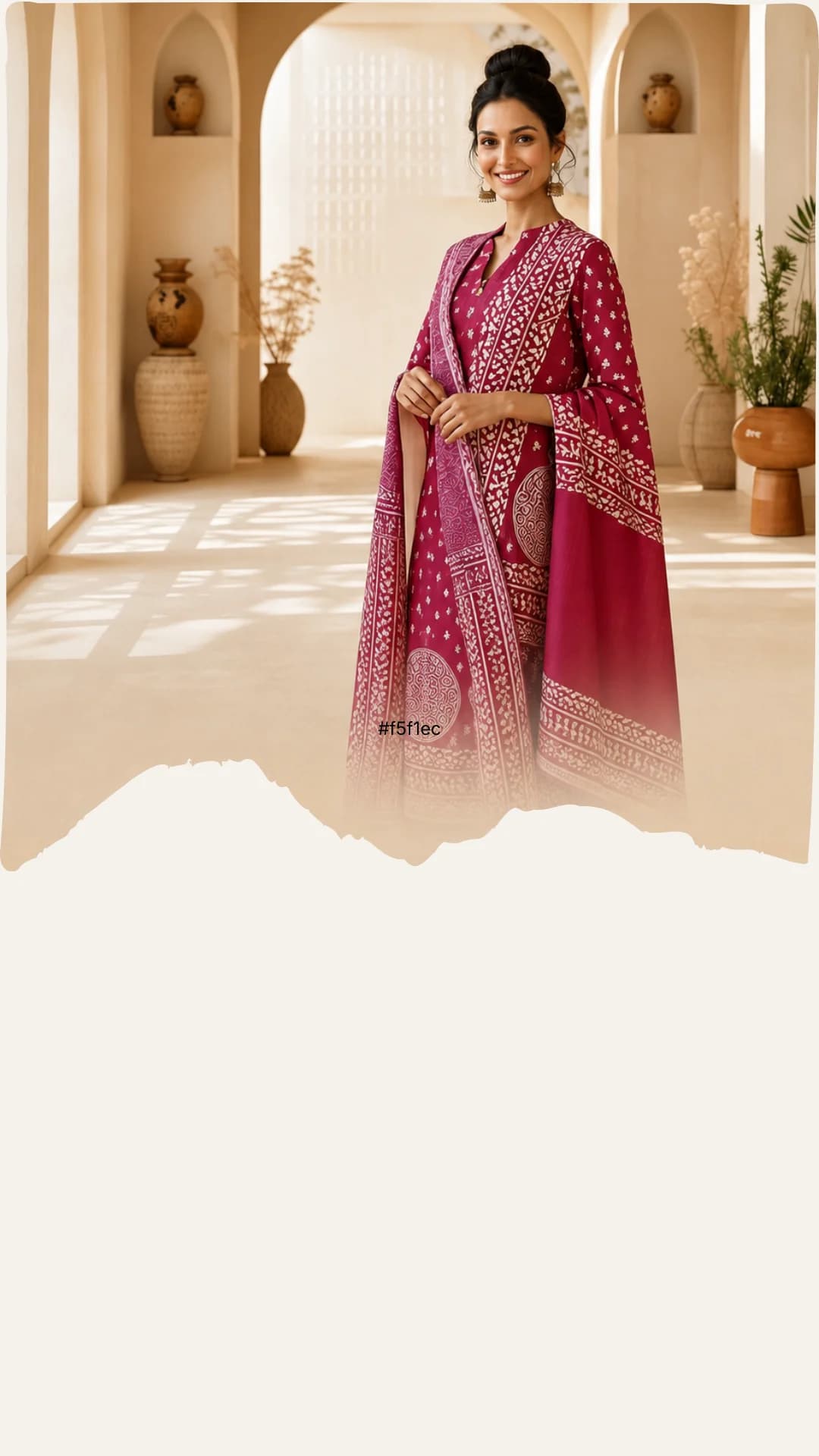 Batik Print Suits for Women