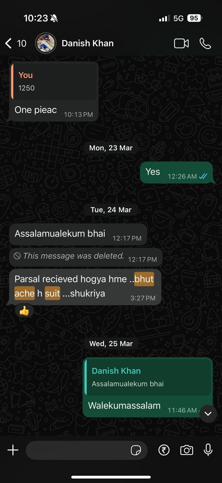 WhatsApp Testimonial 5