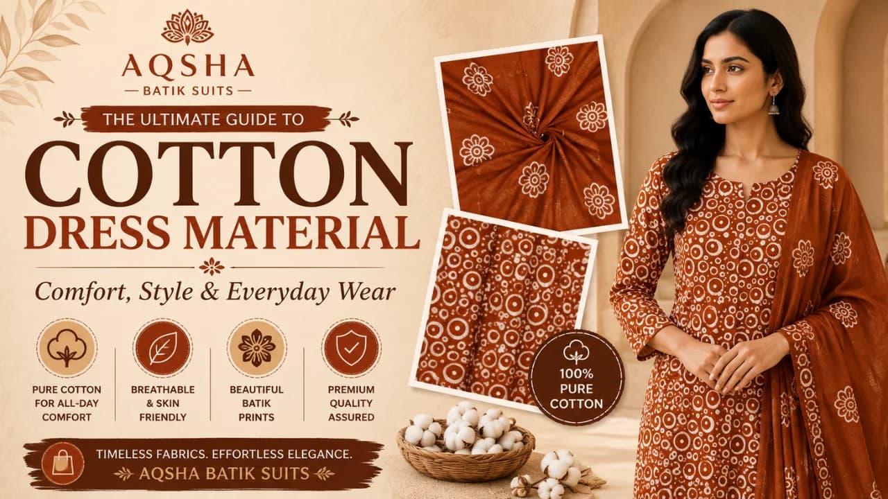Cotton Dress Material: The Ultimate Choice for Comfort, Style, and Everyday Wear