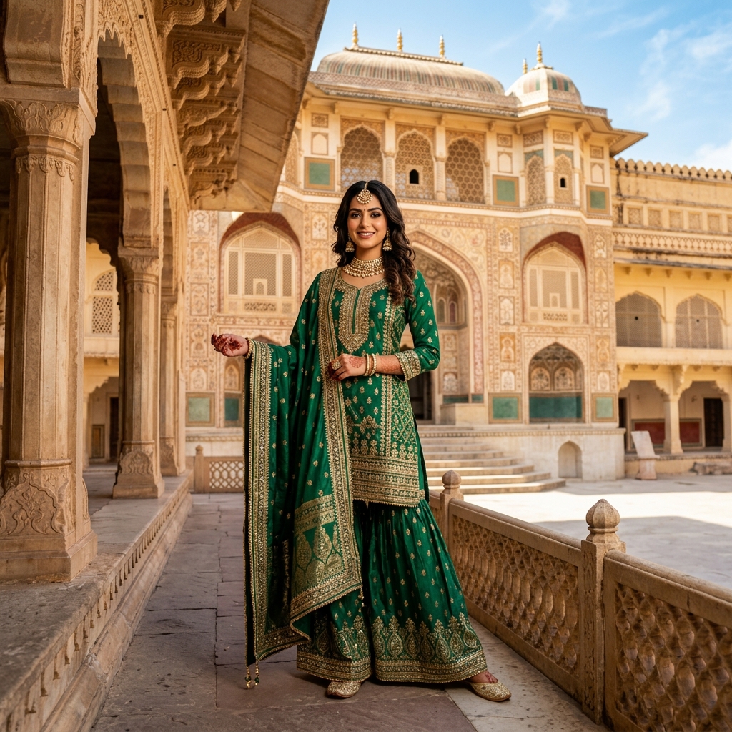 Batik Party Wear Suit for Women